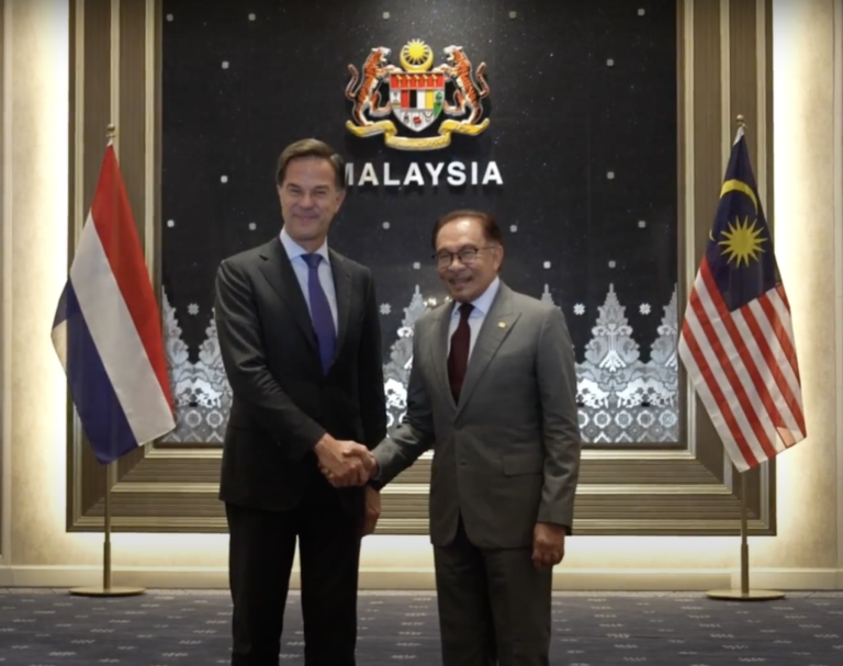 Pm Anwar, Rutte Bertemu Di Putrajaya Untuk Perbincangan Dua Hala